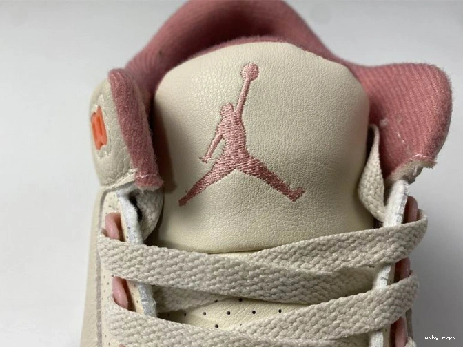Rep Husky Jordan 3 Pink Air (W) Rust CK9246-116 Retro Sail 0727